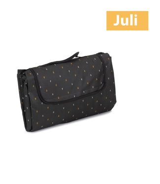 Picknickkleed zwart Kastanje grijs