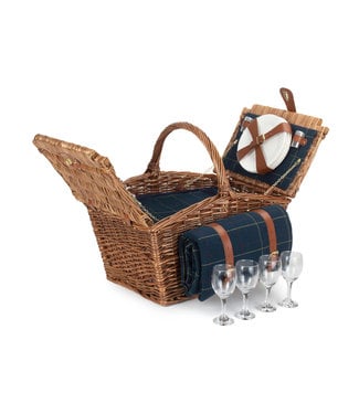 Picknickmand 4 personen 'Oceaan breakfast '-