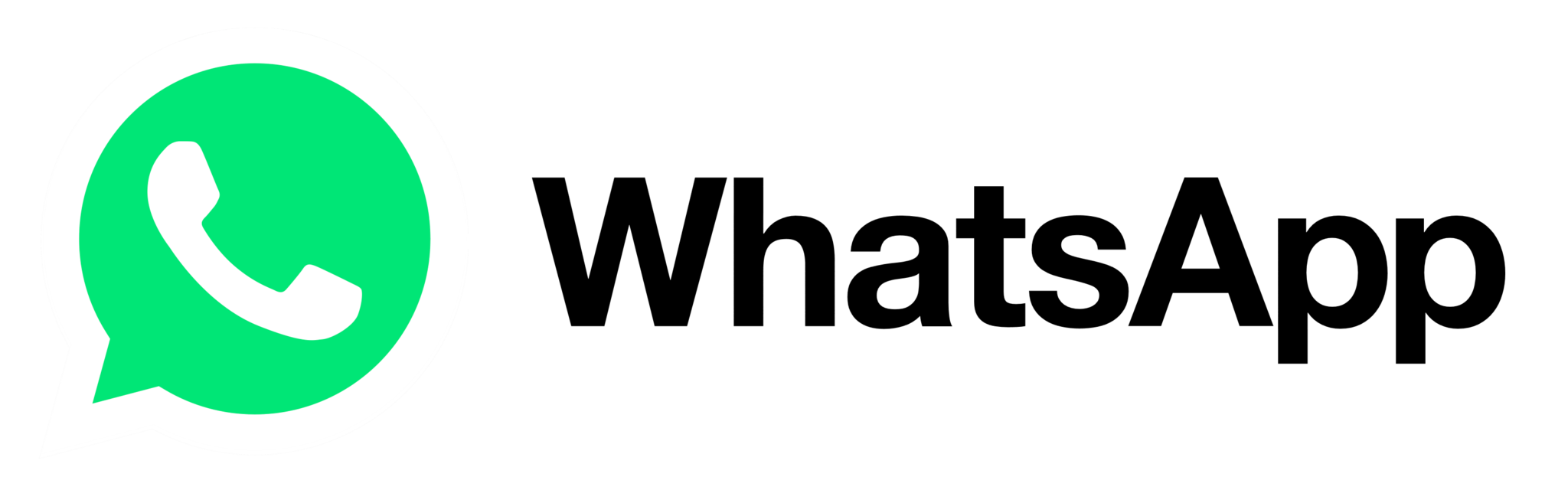 whatsapp logo logotype text